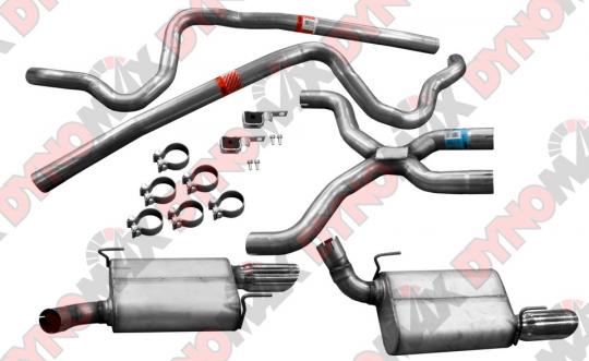 EXHAUST SYSTEM STAINLESS LOUD! FORD MUSTANG 4,0 05-09 
