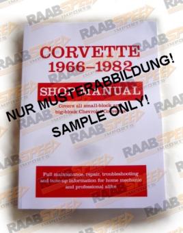 REPARATURANLEITUNG SHOP MANUAL CHEVROLET CORVETTE C4 1988 