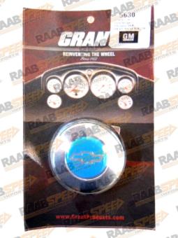 HORN BUTTON CHEVROLET BLUE FOR GRANT CLASSIC SERIES STEERING WHEELS 