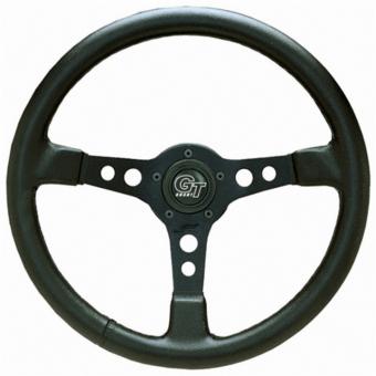 STEERING WHEEL " FOR 355,60 MM) BLACK / BLACK Proposed universal part FOR 1971 BUICK Centurion 