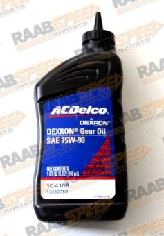 AXLE OIL DEXRON GL-5 75W-90 AC-DELCO 10-4108 19352759 