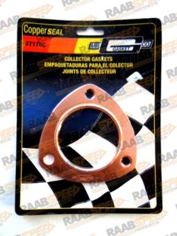 EXHAUST HEADERS OUTLET GASKETS 2-1/2" COPPER 