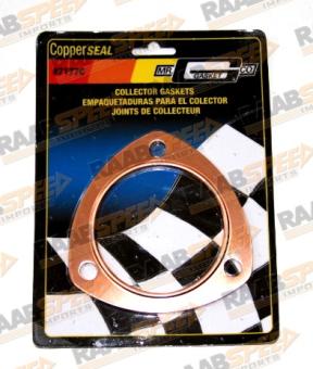 EXHAUST HEADERS OUTLET GASKETS 3 INCH COPPER UNIVERSAL FOR HEADERS 
