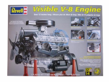 DISPLAY MODEL KIT V8 ENGINE 1:4 
