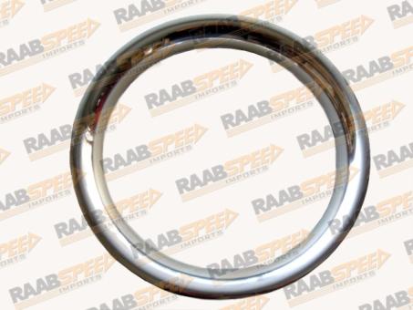 WHEEL TRIM RING 14 INCH STAINLESS STEEL FOR GM-VEHICLES 55-81 (ROUND TRANSITION) 