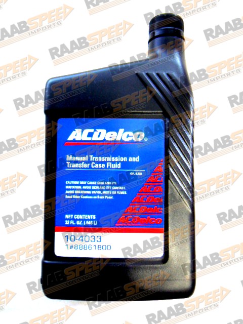 Raabspeed Imports | OIL FOR MANUAL TRANS & 4WD TRANSFER CASE GM 88861800 |  purchase online